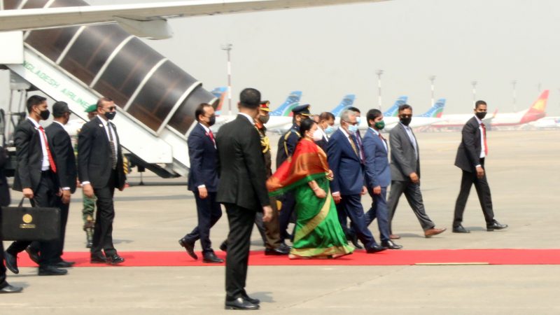 राष्ट्रपति भण्डारी ढाकामाः आजै महत्वपूर्ण भेटवार्ता