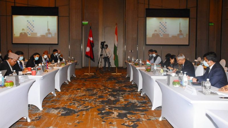 नेपाल-भारत नवौं परियोजना अनुगमन समिति बैठक सम्पन्न