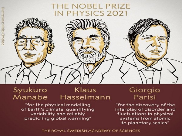 जलवायुसम्बन्धी वैज्ञानिकहरूलाई भौतिक शास्त्रतर्फको नोबेल पुरस्कार दिइने