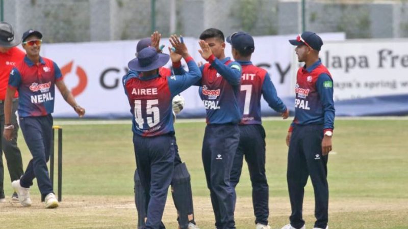 नेपाललाई त्रिकोणात्मक टी–२० क्रिकेट शृङ्खलाको उपाधि