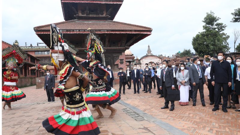 चिनियाँ नेता लीले भने, ‘नेपाली कलासंस्कृति चिनियाँसँग मिल्दोजुल्दो’